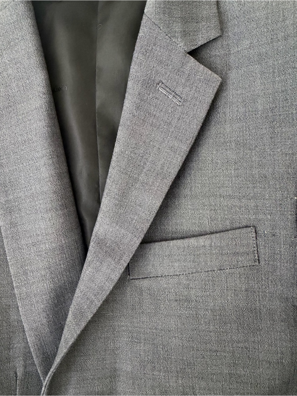 Calvin Klein Blue Single-Breasted Kid’s Suit Jacket
